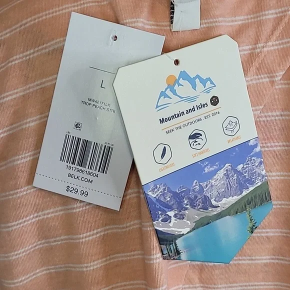 NWT, Mountain & Isles Top Size Lg - Picture 5 of 5